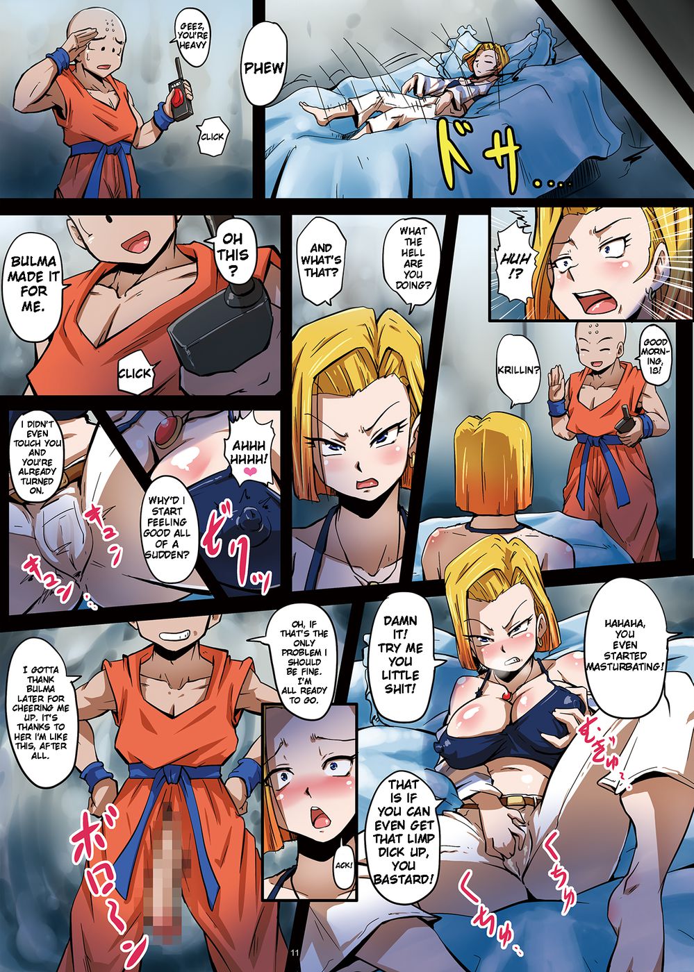 Hentai Manga Comic-The Plan to Subjugate 18 -Bulma and Krillin's Conspiracy to Turn 18 Into a Sex Slave-v22m-Read-12